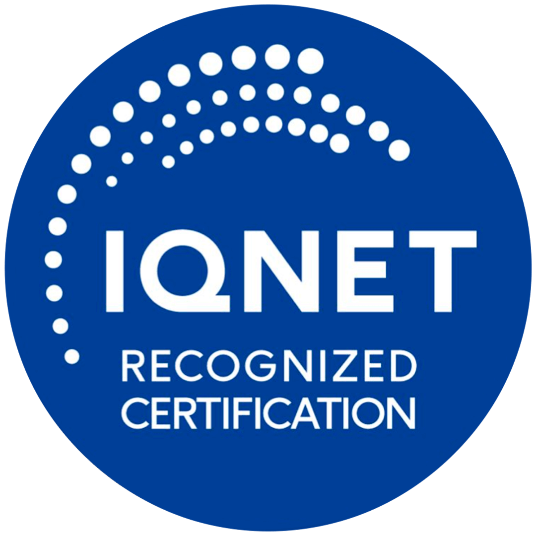 Selo IQNET - Certificados e licenças - - Steinpher Soluções Químicas